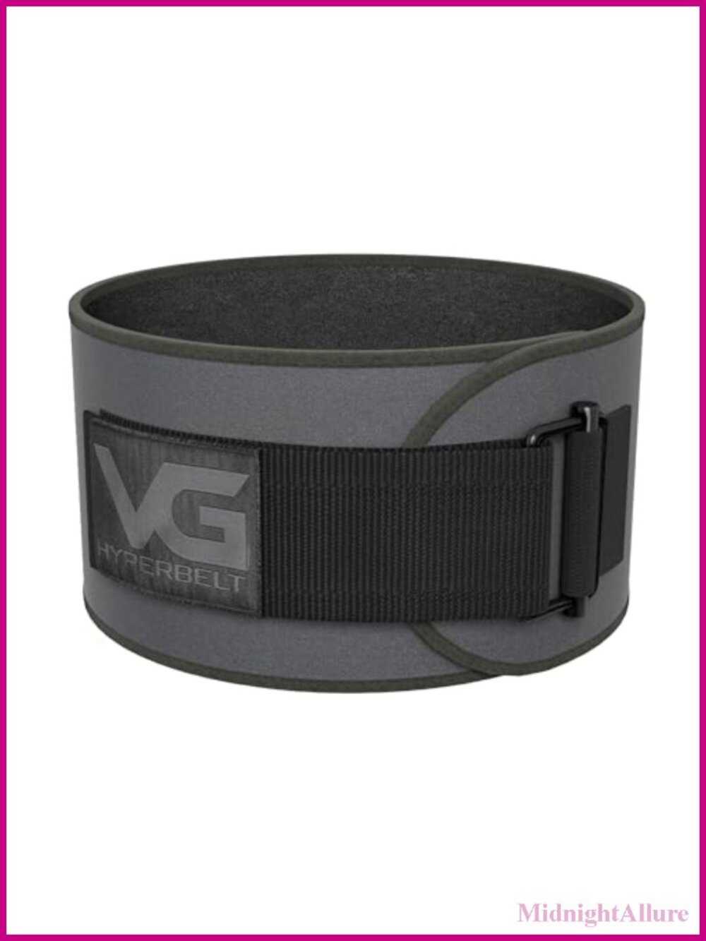 6 Inch Nylon Weight Lifting Belt for Powerlifting Core Support